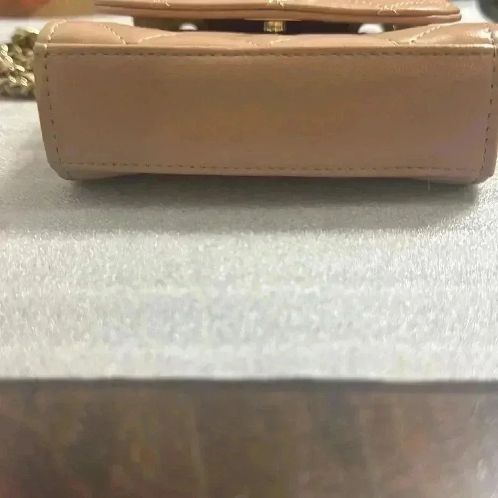 Chanel Lambskin Quilted Mini Trendy CC Clutch With Chain
